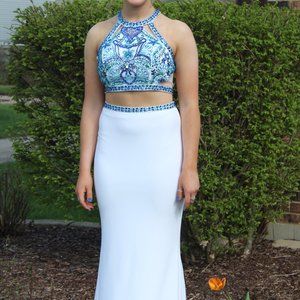 Two Piece Prom Dress